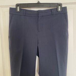 Banana Republic Avery Cropped Pants Navy